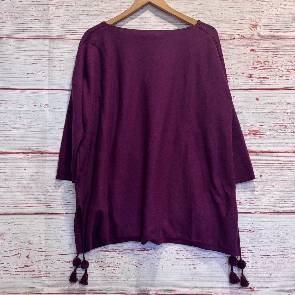 Lilly Pulitzer Elba Sweater in Shiraz Sz M - Picture 12 of 12